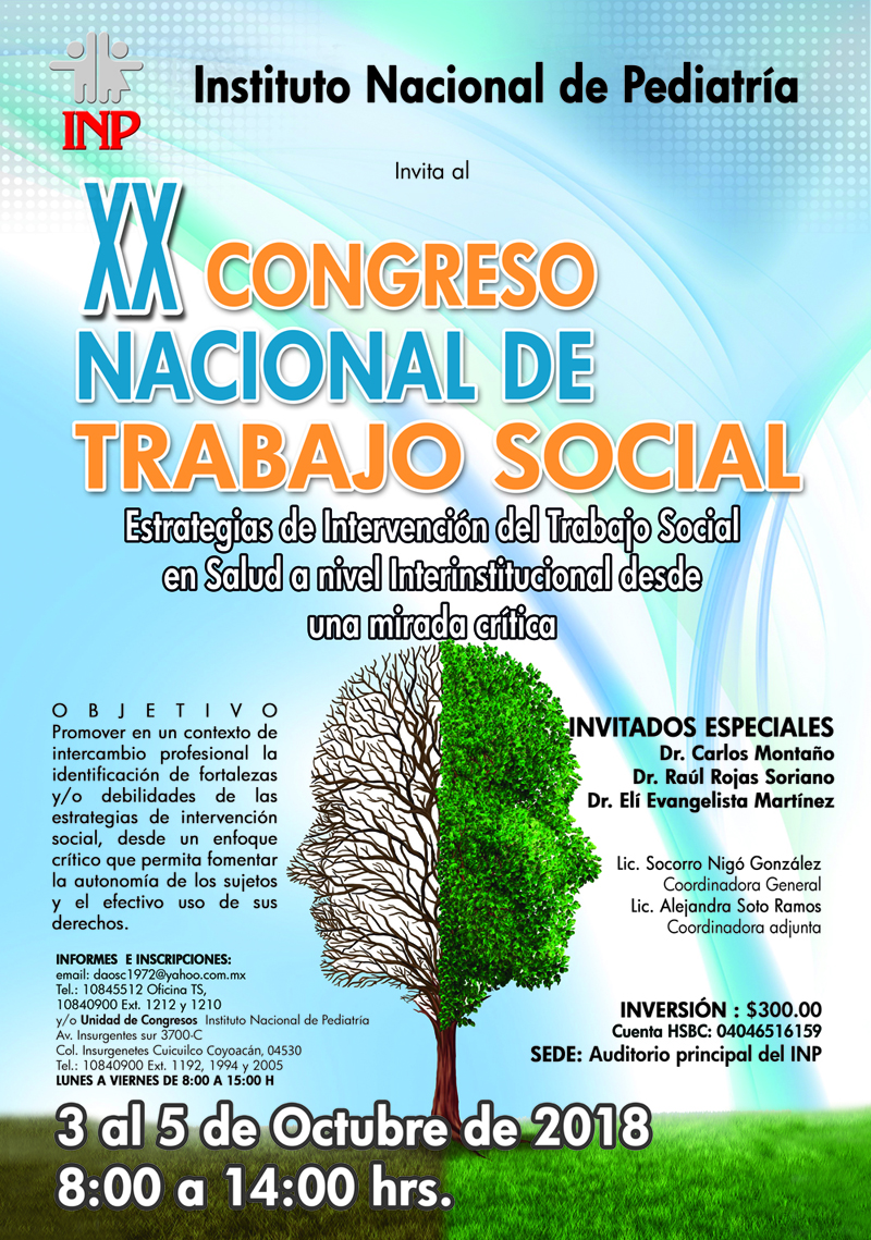20 congreso nacional de trabajo social